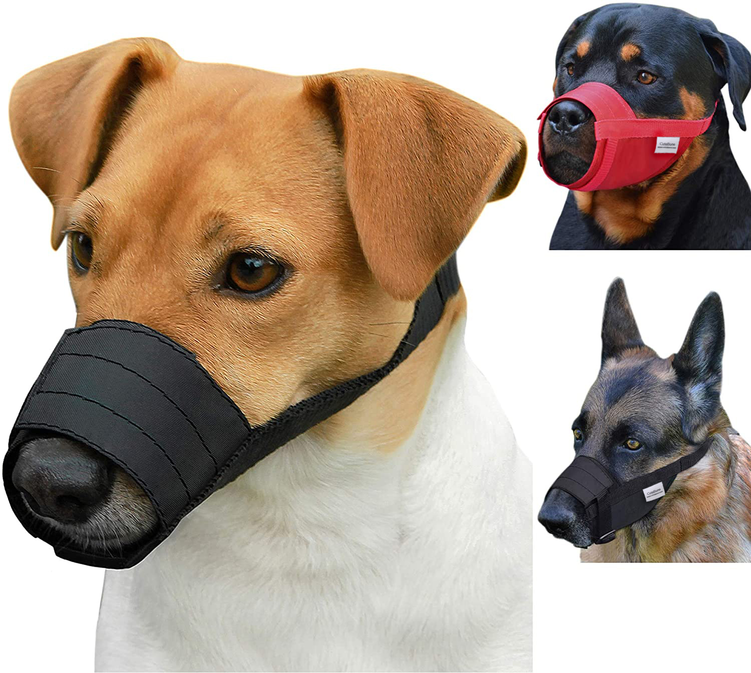 CuteBone Adjustable Dog Muzzle