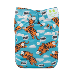 Howcute 1pc Printed cloth diaper