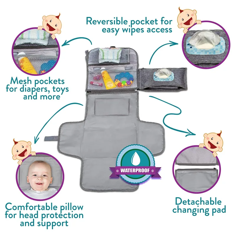 CuteBone Portable Diaper Changing Pad
