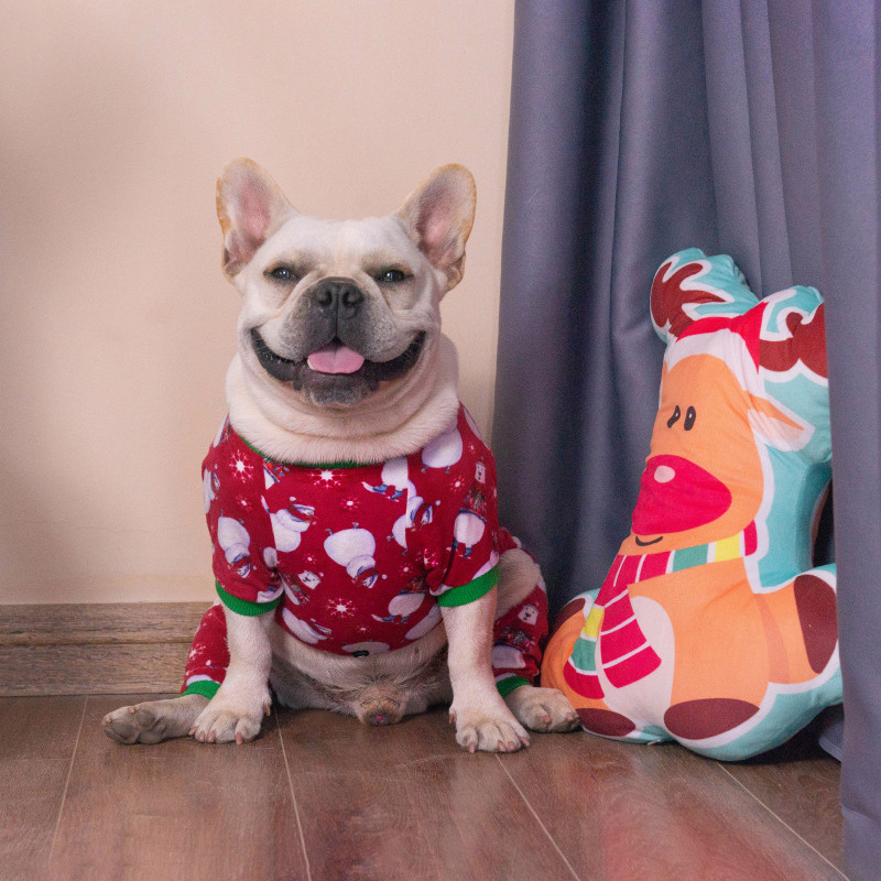 Christmas Pajamas Sweater Gifts for Small Dogs Clothes