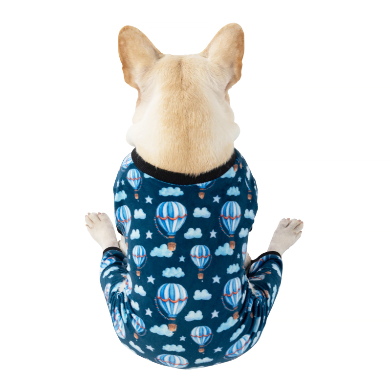 Hot Air Balloon Pattern Dog Pajamas