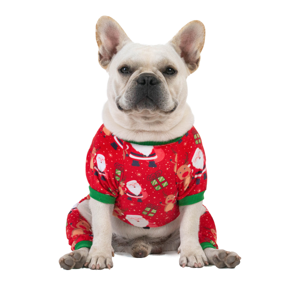 Christmas Pajamas Sweater Gifts for Small Dogs Clothes