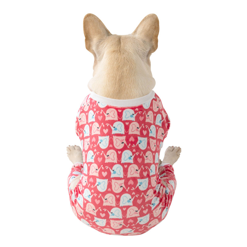 Pajamas Birthday Party Costume for Small Dogs Onesie Shirt