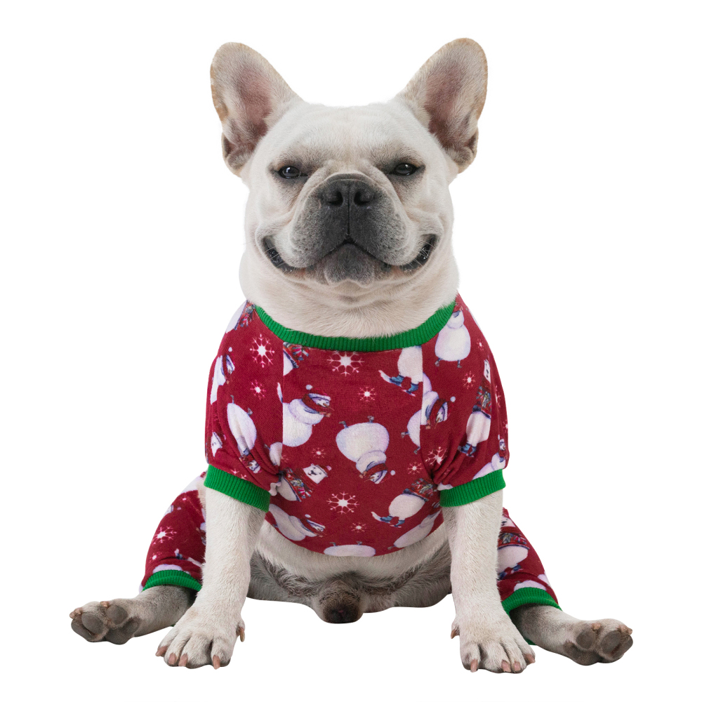 Christmas Pajamas Sweater Gifts for Small Dogs Clothes