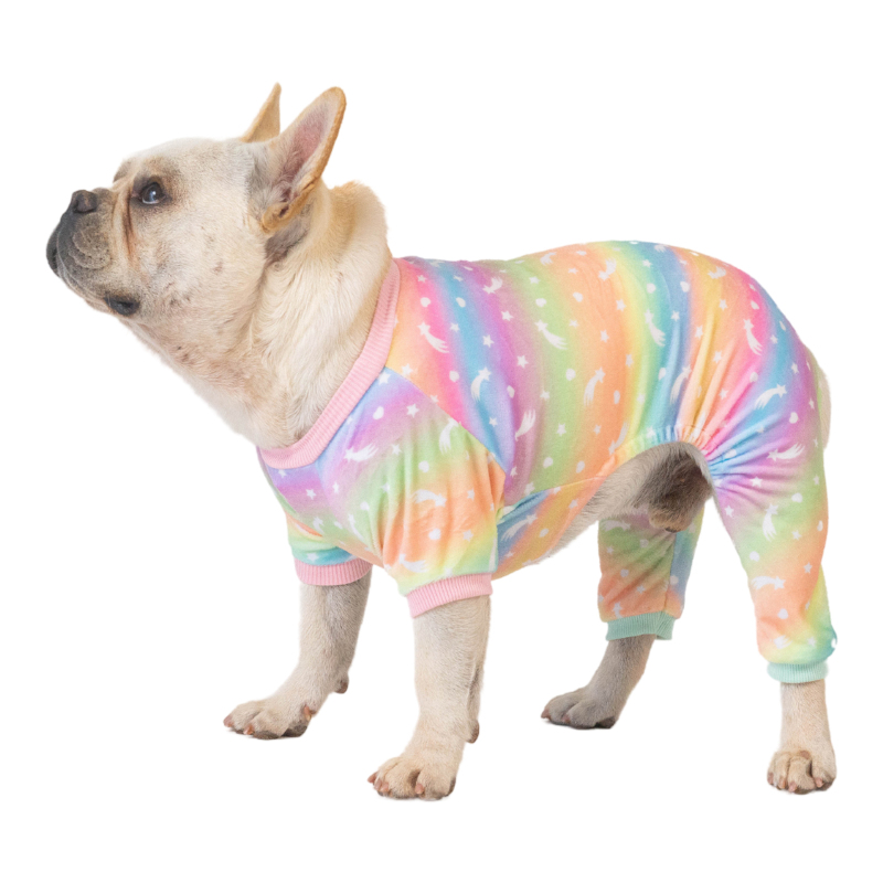 Pajamas Birthday Party Costume for Small Dogs Onesie Shirt