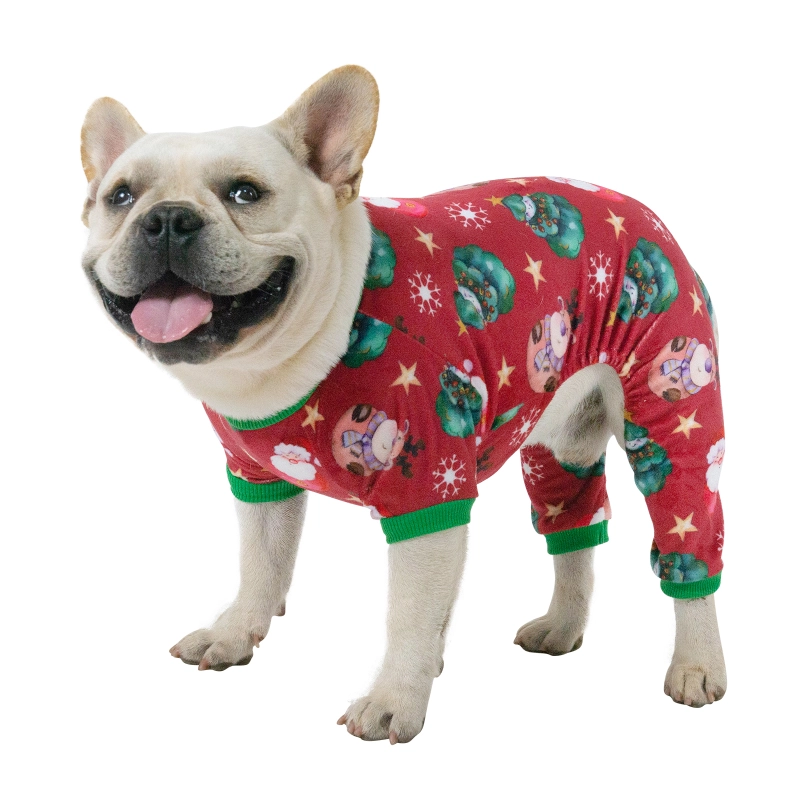 Christmas Pajamas Sweater Gifts for Small Dogs Clothes