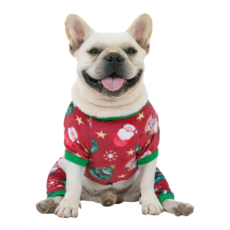 Christmas Pajamas Sweater Gifts for Small Dogs Clothes