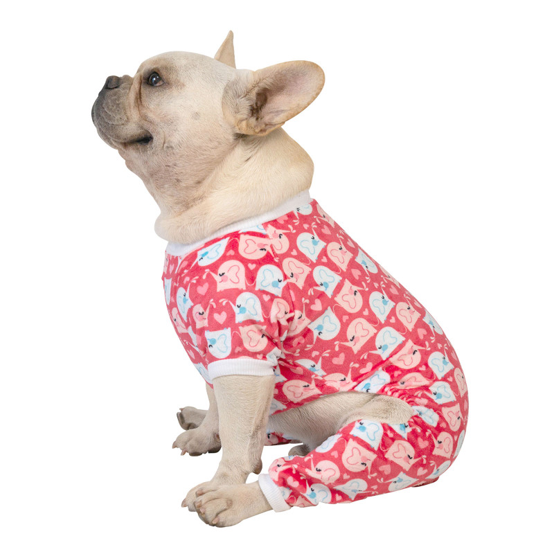 Pajamas Birthday Party Costume for Small Dogs Onesie Shirt