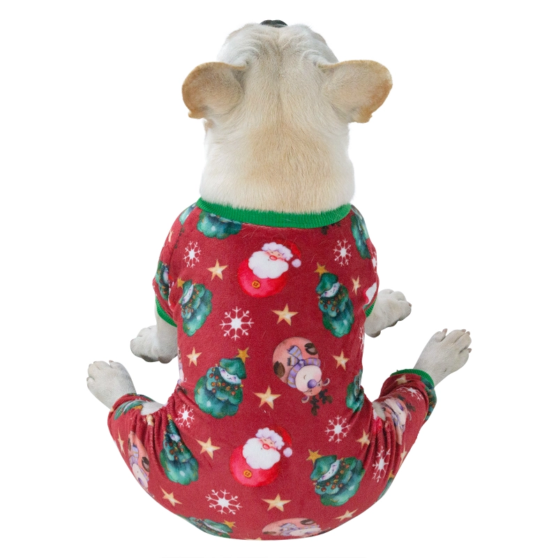 Christmas Pajamas Sweater Gifts for Small Dogs Clothes