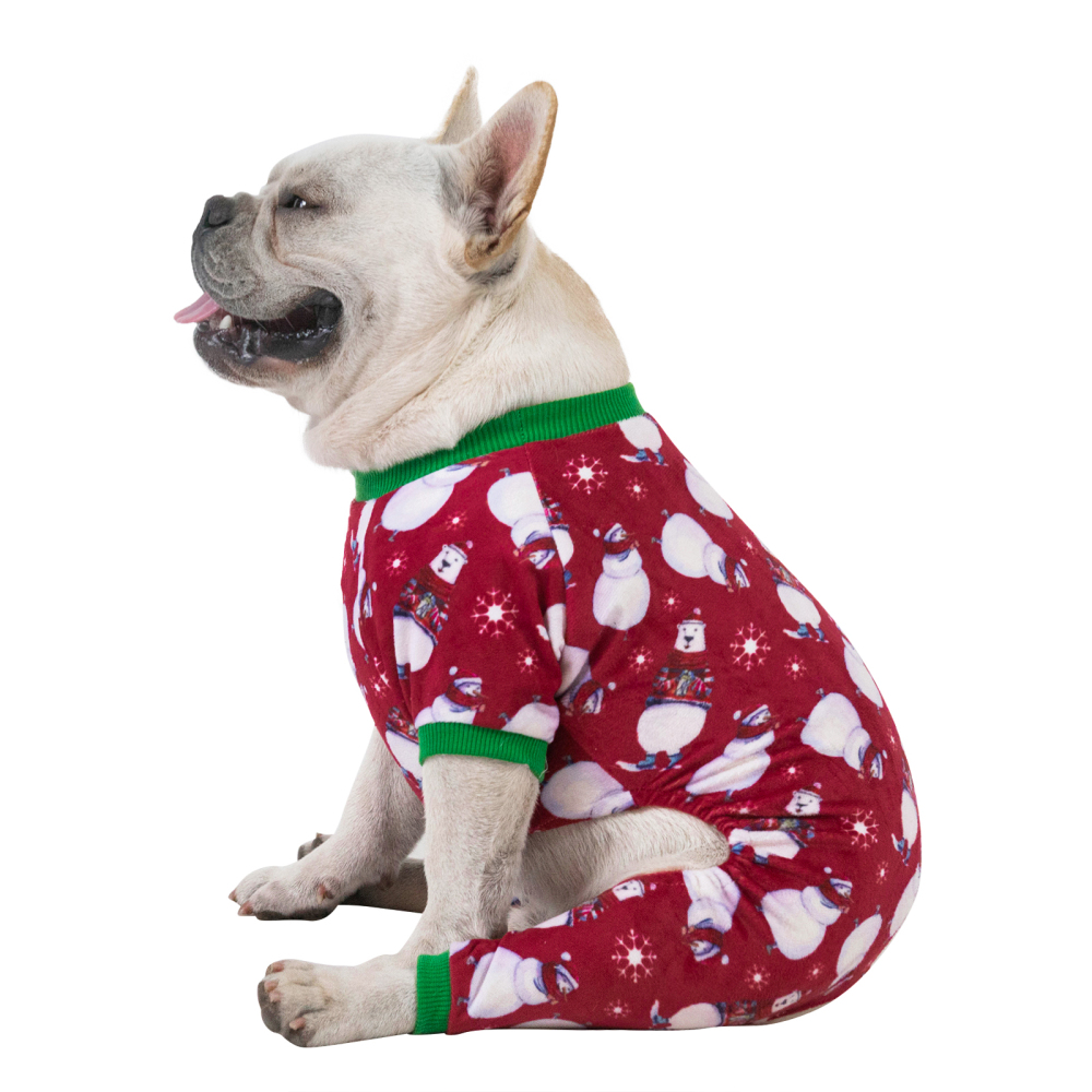 Christmas Pajamas Sweater Gifts for Small Dogs Clothes