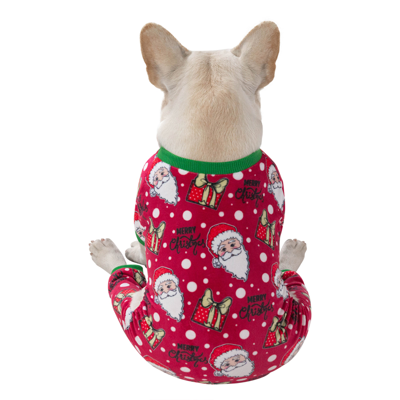 Christmas Pajamas Sweater Gifts for Small Dogs Clothes