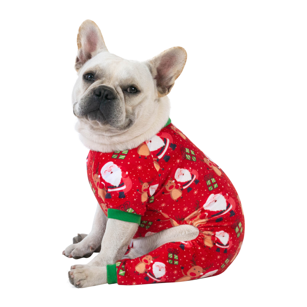 Christmas Pajamas Sweater Gifts for Small Dogs Clothes