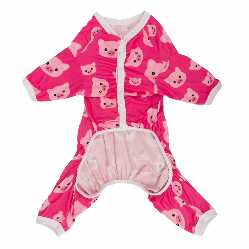 CuteBone Dog Pajamas Stretchy Clothes for Medium/Large Sized Dogs Boys and Girls