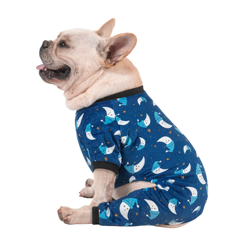 CuteBone Dog Pjs Onesies Pet Clothes Jumpsuit Apparel Soft Puppy Pajamas