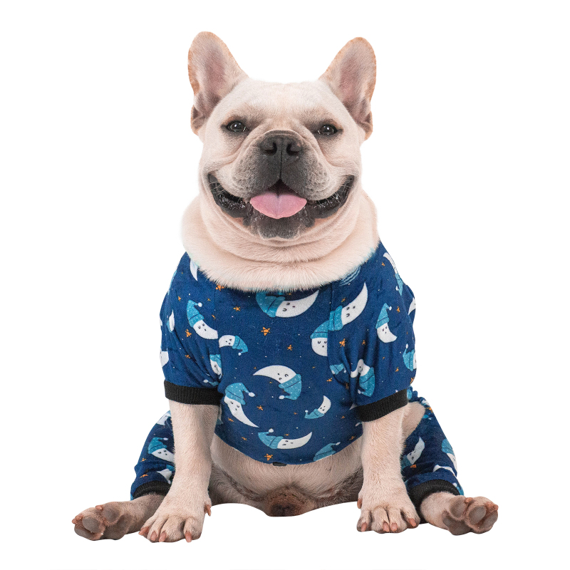 CuteBone Dog Pjs Onesies Pet Clothes Jumpsuit Apparel Soft Puppy Pajamas