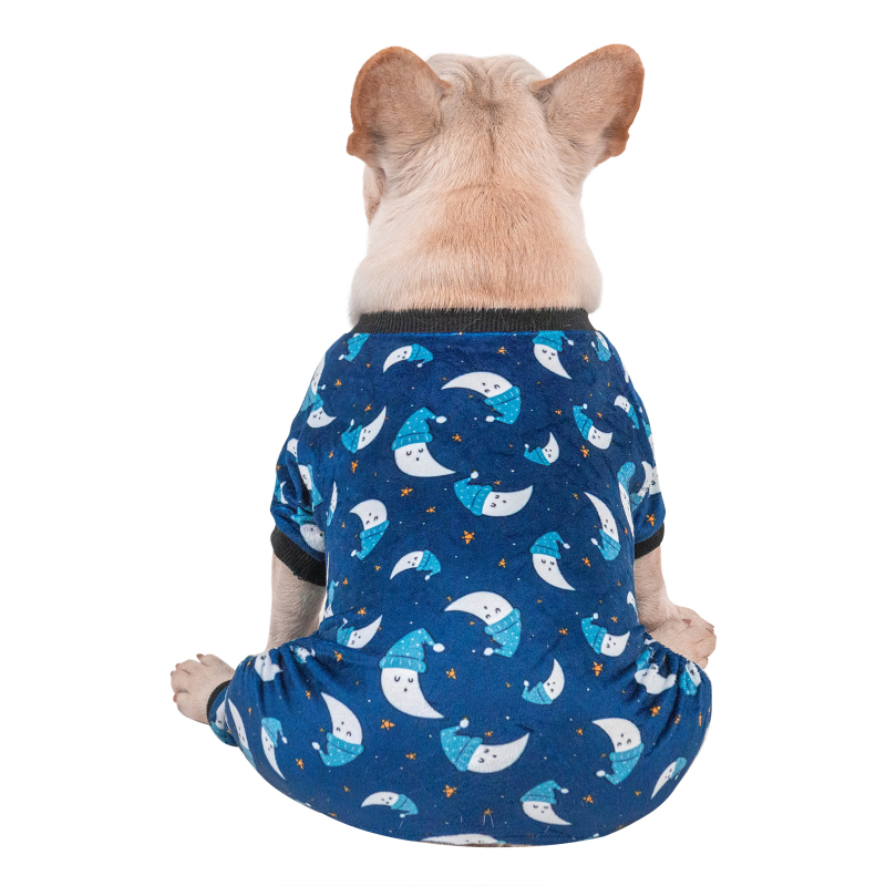 CuteBone Dog Pjs Onesies Pet Clothes Jumpsuit Apparel Soft Puppy Pajamas