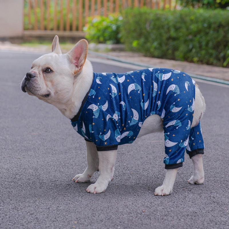 CuteBone Dog Pjs Onesies Pet Clothes Jumpsuit Apparel Soft Puppy Pajamas