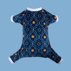Hexagram Pattern Super Soft Dog Pajamas