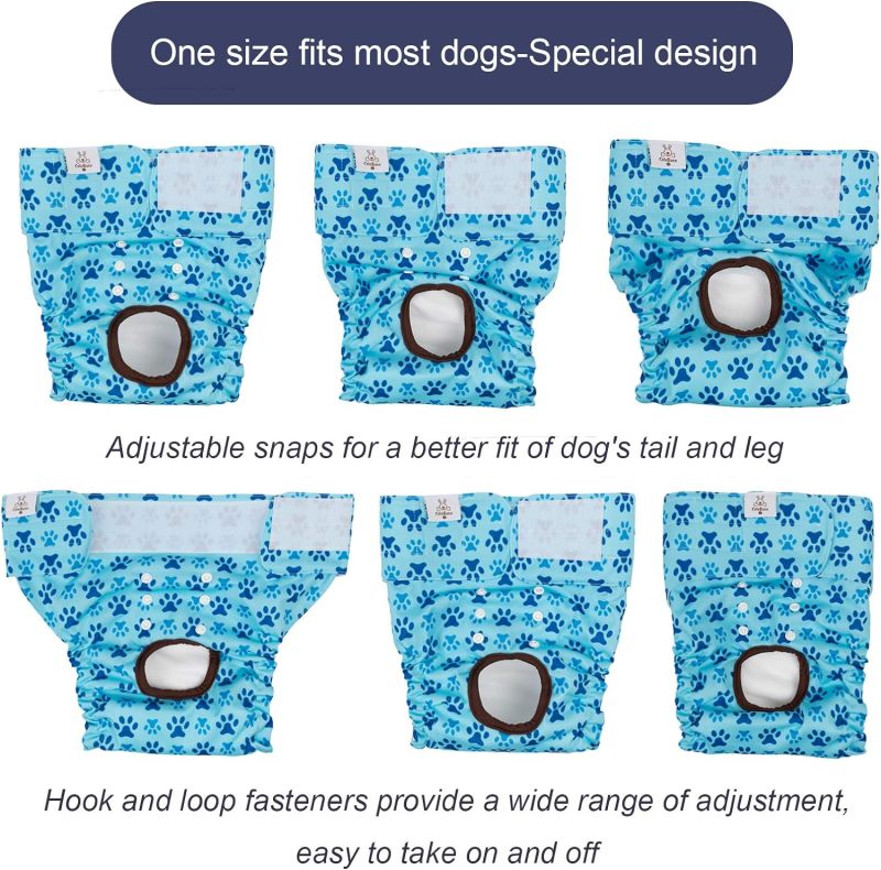 CuteBone Doggie Diapers for Female Dogs D06