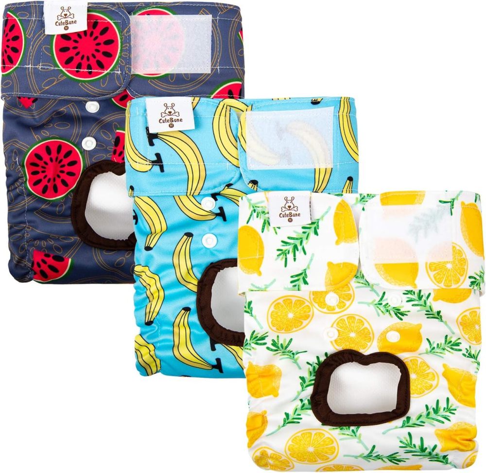 CuteBone Doggie Diapers for Female Dogs D32