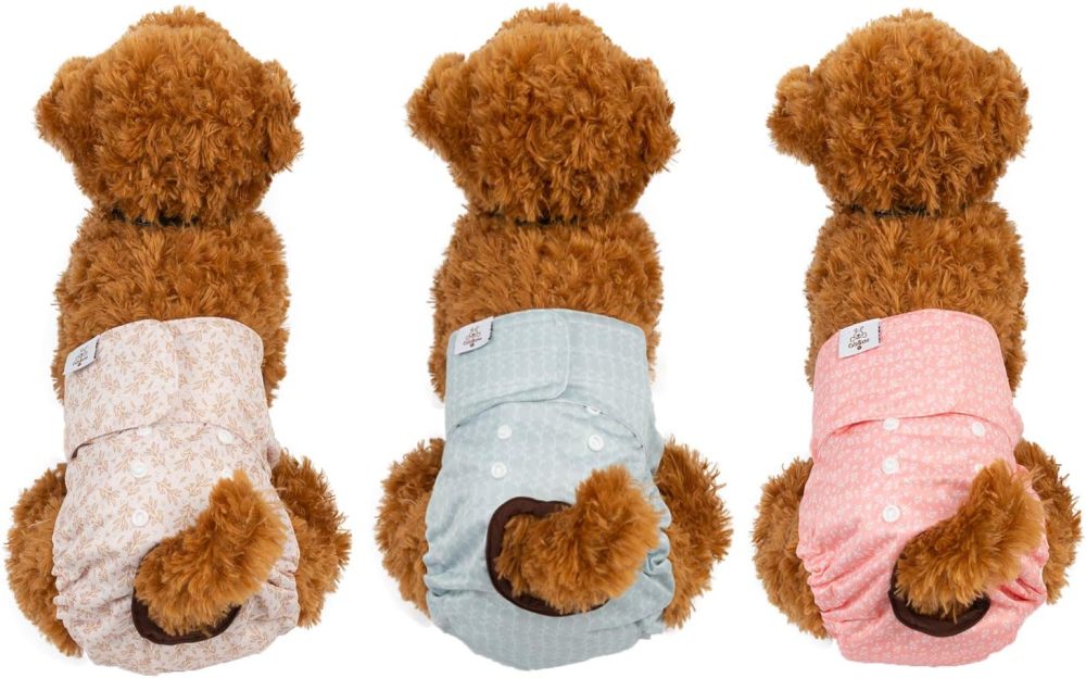 CuteBone Doggie Diapers for Female Dogs D16