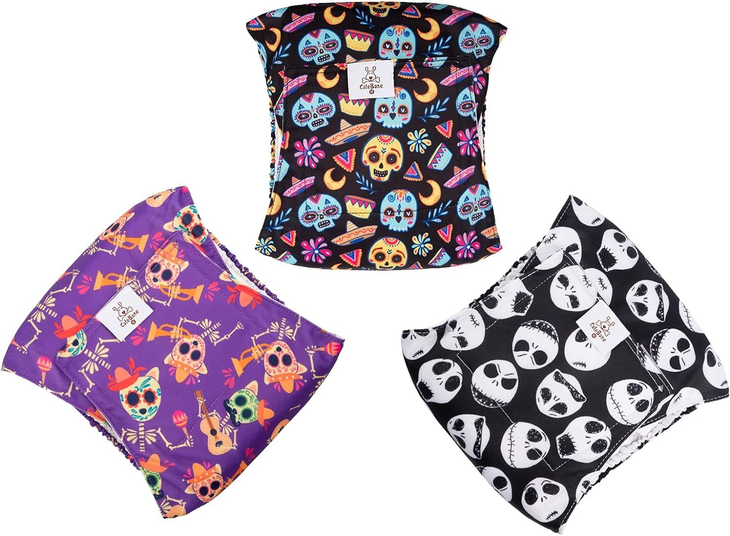 CuteBone Belly Wrap Male Dog Washable Puppy Diapers DM23