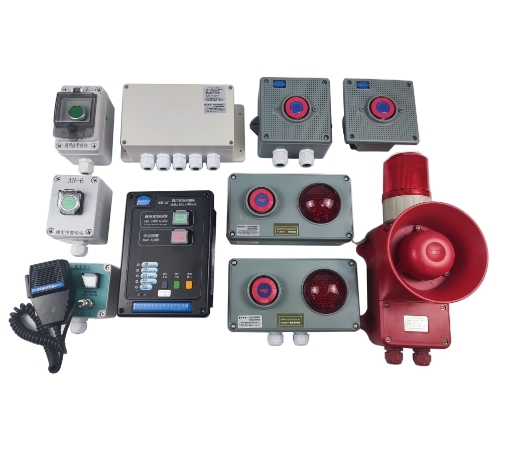 Navigation lights, alarms, marine communication equipment