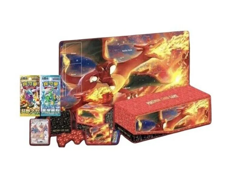 Pokemon - SV5-PP Charizard Top Collection Box Traditional Chinese - New &  Sealed