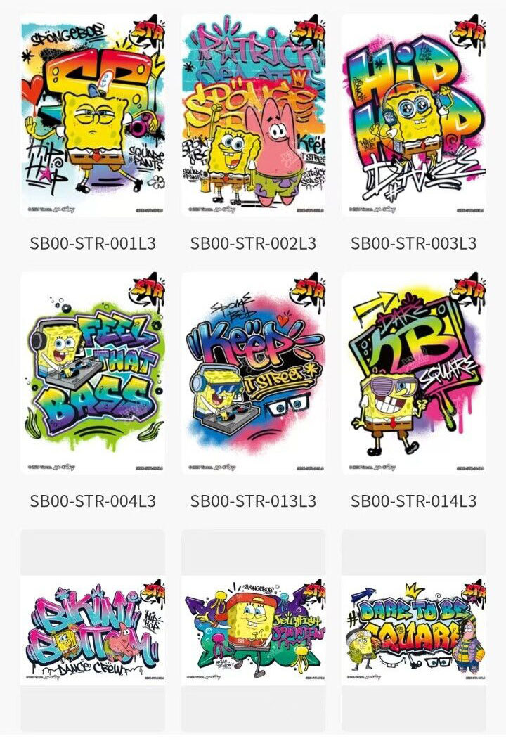 2023 SpongeBob SquarePants KAYOU Licensed Sealed collection cards booster Box