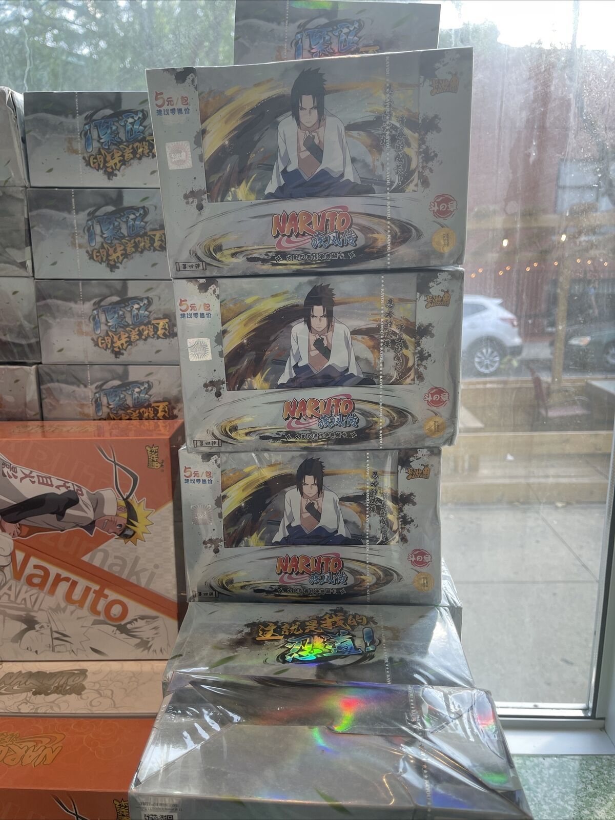 Naruto Kayou Official Trading Card Game Booster Box TIER 3 WAVE 4 us usa