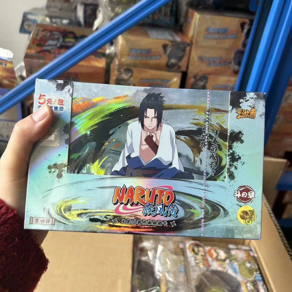 Naruto Kayou Official Trading Card Game Booster Box TIER 3 WAVE 4 us usa