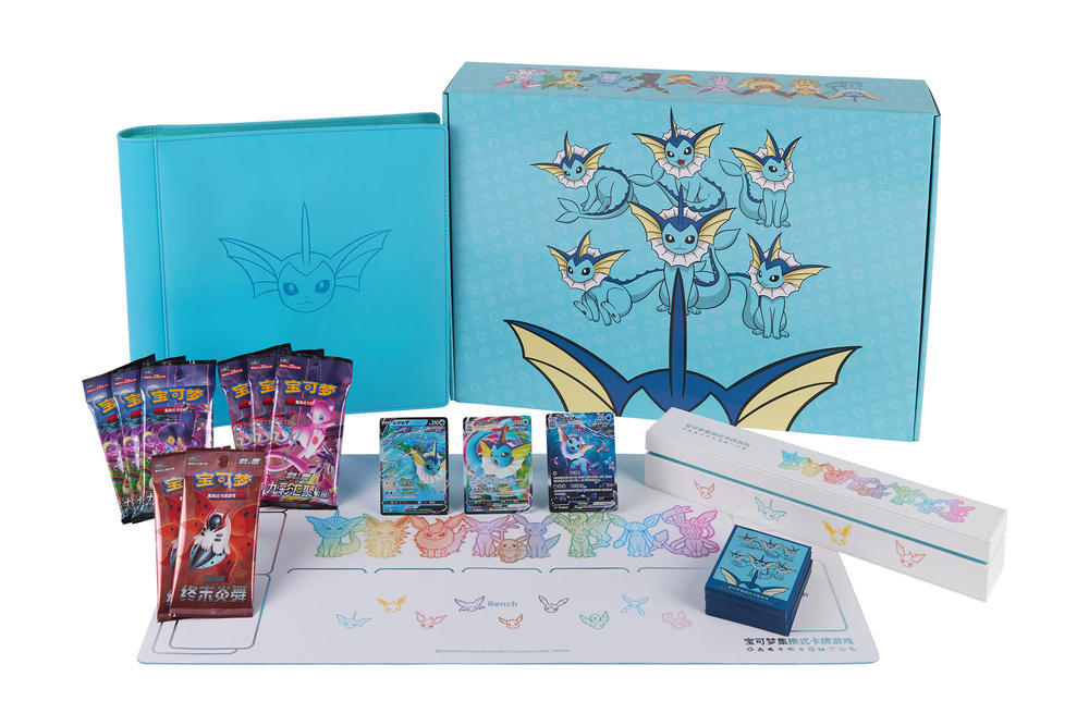 Pokemon TCG S-Chinese 2024 Eevee GX Gift Box Exclusive New & Sealed
