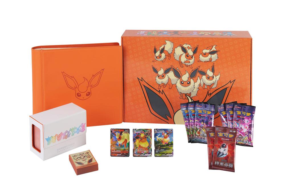 Pokemon TCG S-Chinese 2024 Eevee GX Gift Box Exclusive New