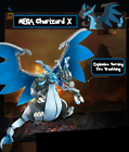 Official Pokémon LARGE 14" Mega Charizard X Building Blocks Set Creative - NEW