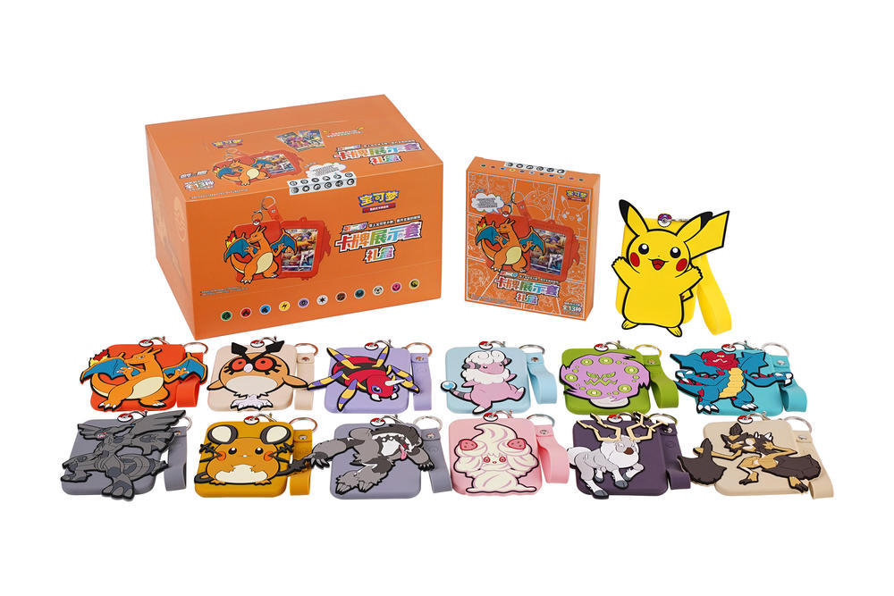 Pokémon Chinese Simplified Trading Card Game Card Display Case Gift Box