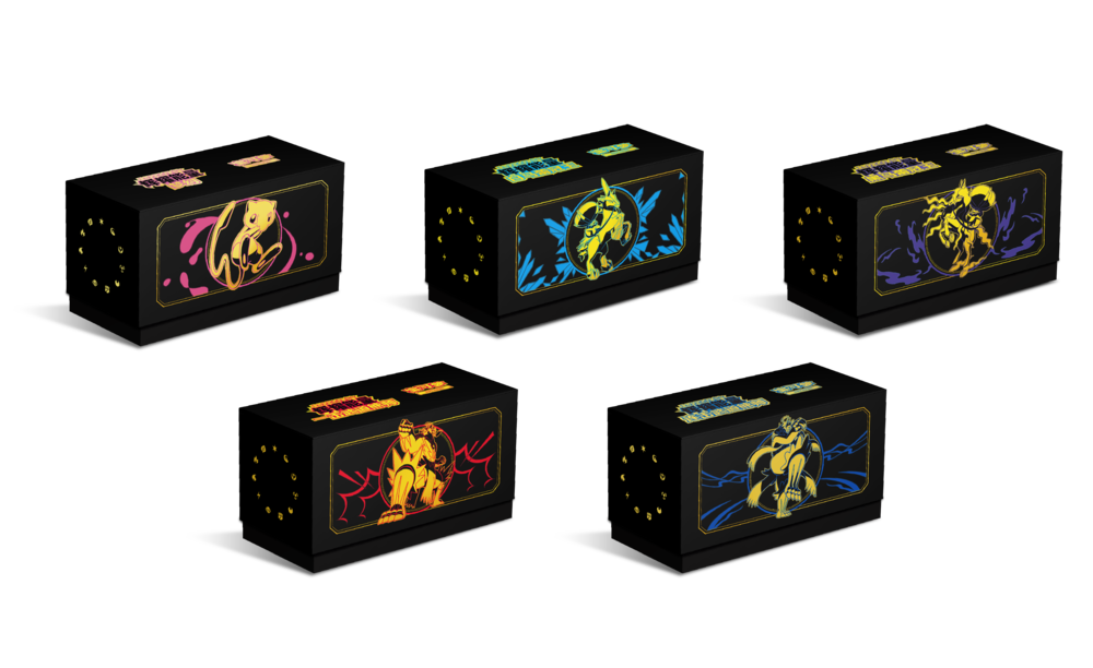 Pokémon Trading Card Game Simplified Chinese Radiant Energy Pokémon Art Card Sleeve Gift Box (Mew/Ice Rider Calyrex/Shadow Rider Calyrex/Rapid Strike Urshifu/Single Strike Urshifu)