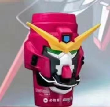 Pizza Hut & Bandai QMSV Seed Chinese Limited Freedom & Justice Gundam Figure
