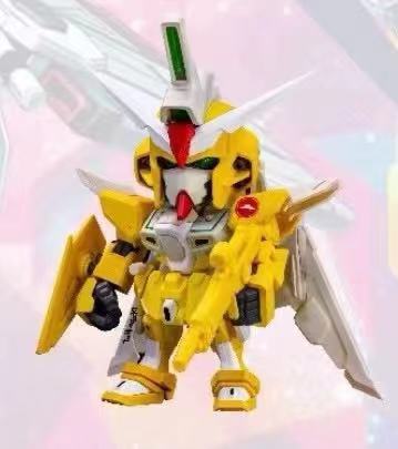Pizza Hut & Bandai QMSV Seed Chinese Limited Freedom & Justice Gundam Figure
