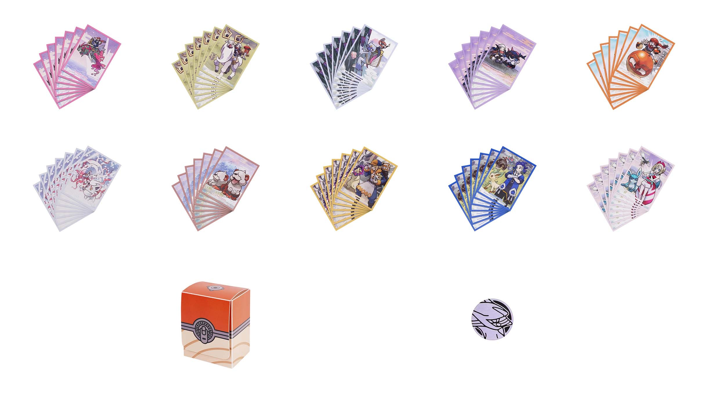 The Artistic Card Sleeves of Hisuian Daily Life Gift Box (10+3 types in total)