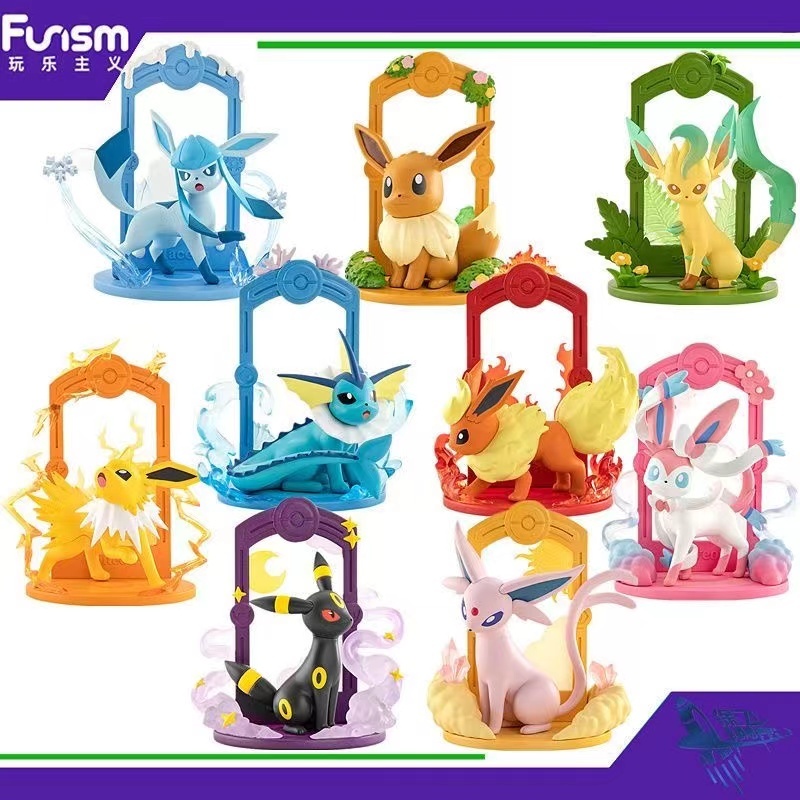 Funism Pokémon Eevee Evolution GO Series 1 Blind Boxes (9 designs)