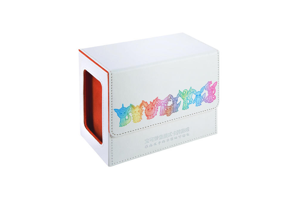 PTCG Eevee-themed battle accessories of Eevee Evolution Gift Box (battle mat / indicator set / deck storage box)