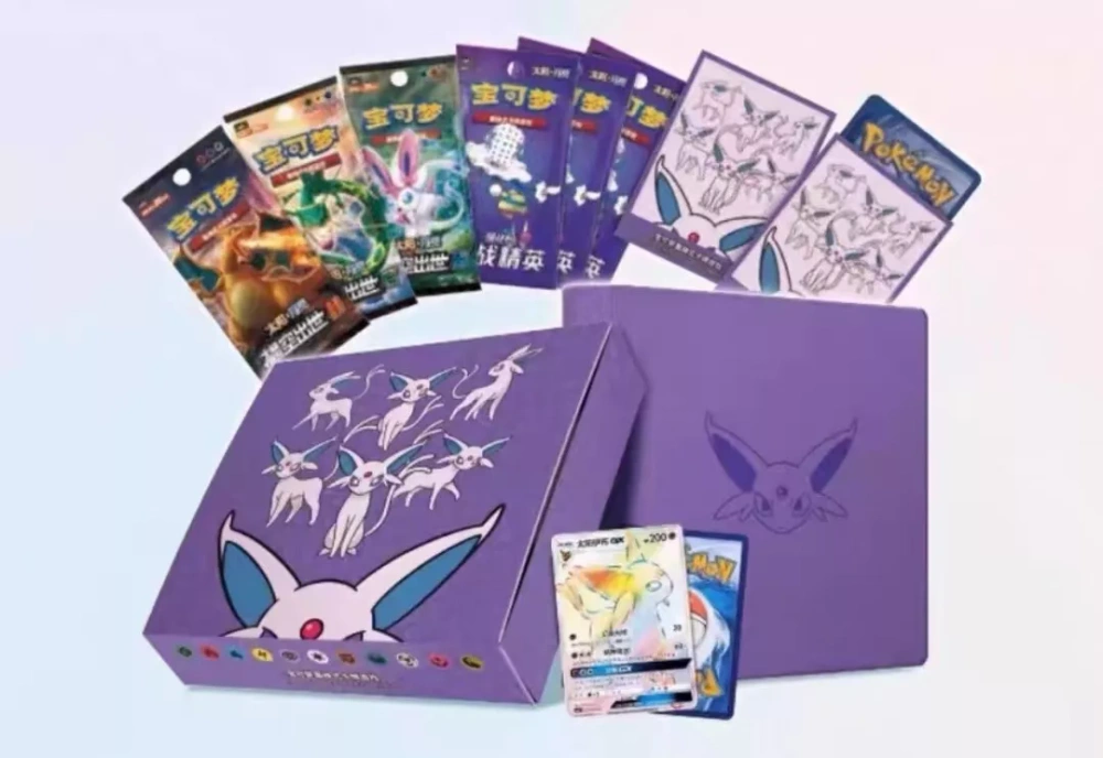 Pokemon TCG Simplified Chinese 2023 Exclusive Eevee GX Sealed Gift