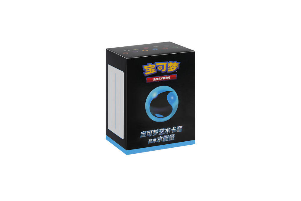 Pokémon TCG S-Chinese Basic Energy Series Pokémon Art Card Sleeves (Grass /Fire /Water/ Lightning/ Psychic/ Fighting/ Dark/ Steel)