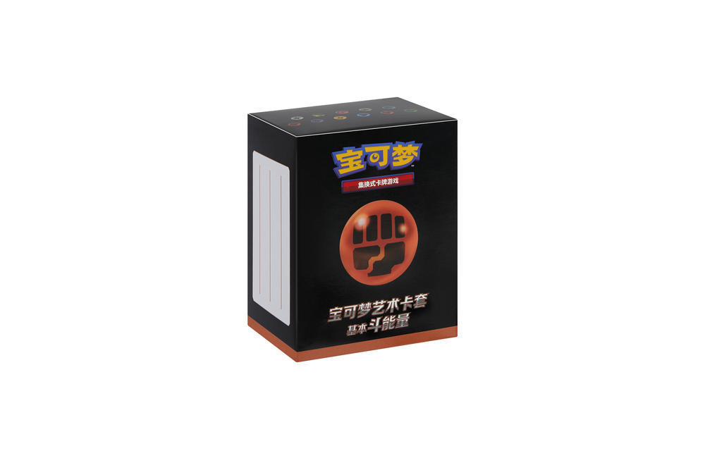 Pokémon TCG S-Chinese Basic Energy Series Pokémon Art Card Sleeves (Grass /Fire /Water/ Lightning/ Psychic/ Fighting/ Dark/ Steel)