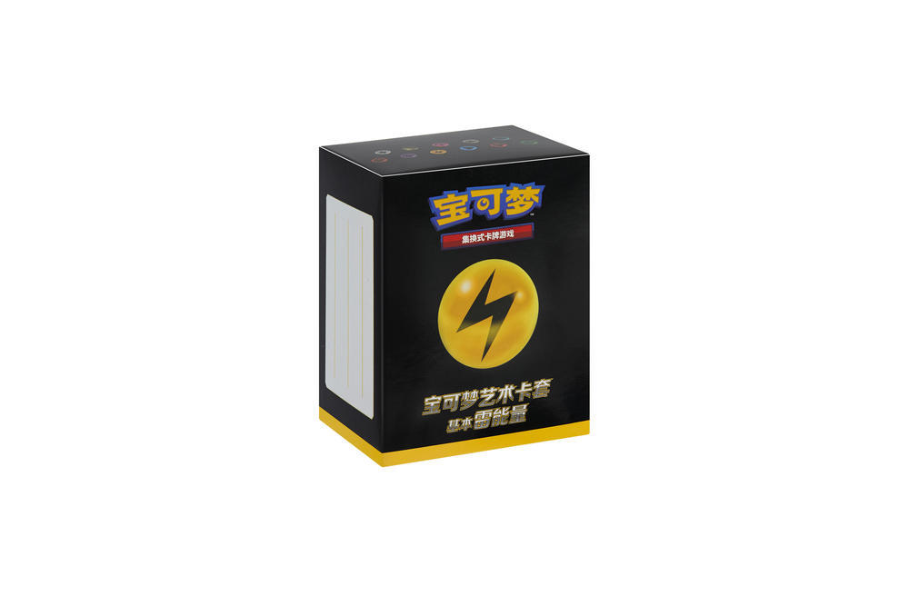 Pokémon TCG S-Chinese Basic Energy Series Pokémon Art Card Sleeves (Grass /Fire /Water/ Lightning/ Psychic/ Fighting/ Dark/ Steel)