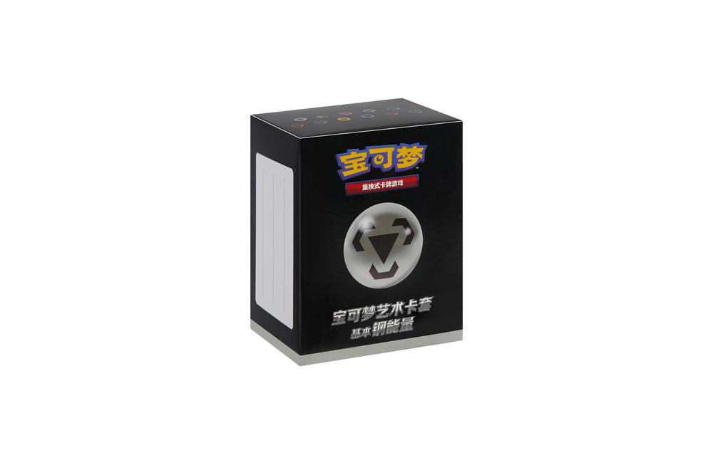 Pokémon TCG S-Chinese Basic Energy Series Pokémon Art Card Sleeves (Grass /Fire /Water/ Lightning/ Psychic/ Fighting/ Dark/ Steel)