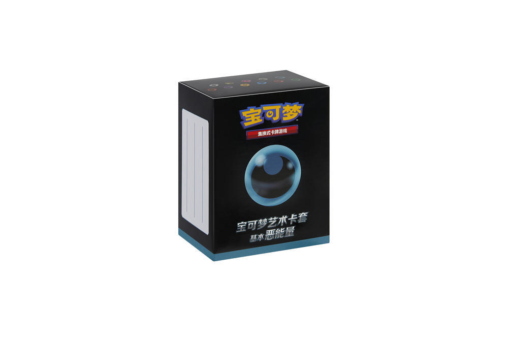 Pokémon TCG S-Chinese Basic Energy Series Pokémon Art Card Sleeves (Grass /Fire /Water/ Lightning/ Psychic/ Fighting/ Dark/ Steel)