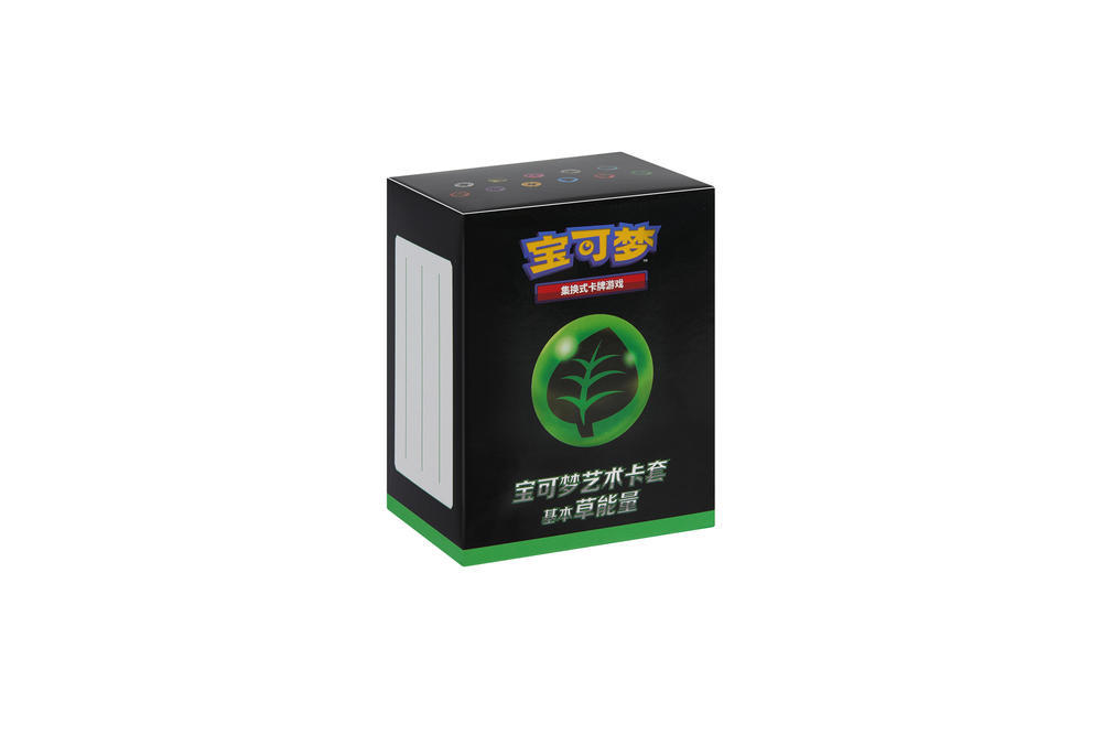 Pokémon TCG S-Chinese Basic Energy Series Pokémon Art Card Sleeves (Grass /Fire /Water/ Lightning/ Psychic/ Fighting/ Dark/ Steel)