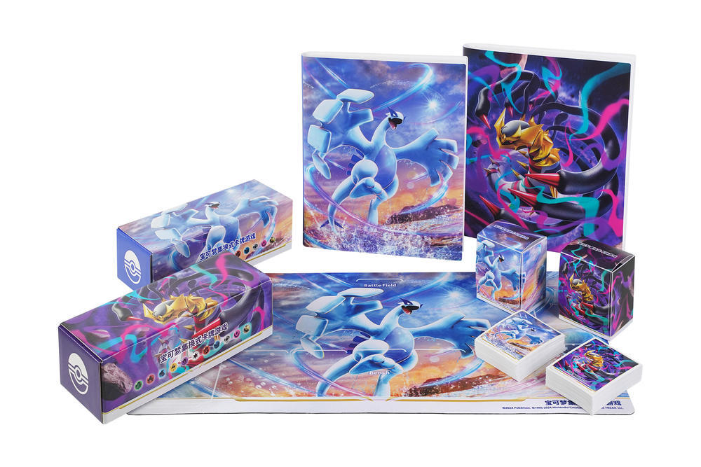 Pokémon TCG S-Chinese the "Shadow of the Blue Sea" series merchandise (Art card sleeves /Deck storage box /Card storage box /Single-player playmat /Card binder)