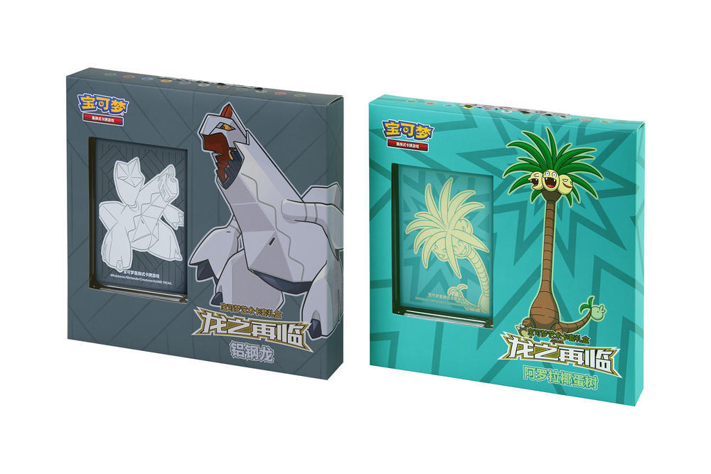Pokemon Trading Card Game Chinese Simplified Dragon's Return Art Sleeves Gift Box (Duraludon / Dragonite)